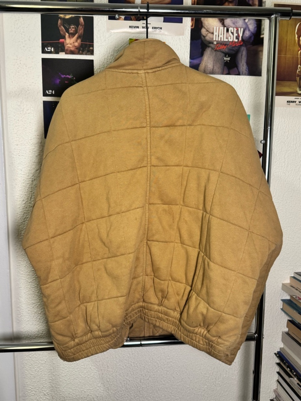 Dolman Quilted Knit Jacket - Picture 10 of 11